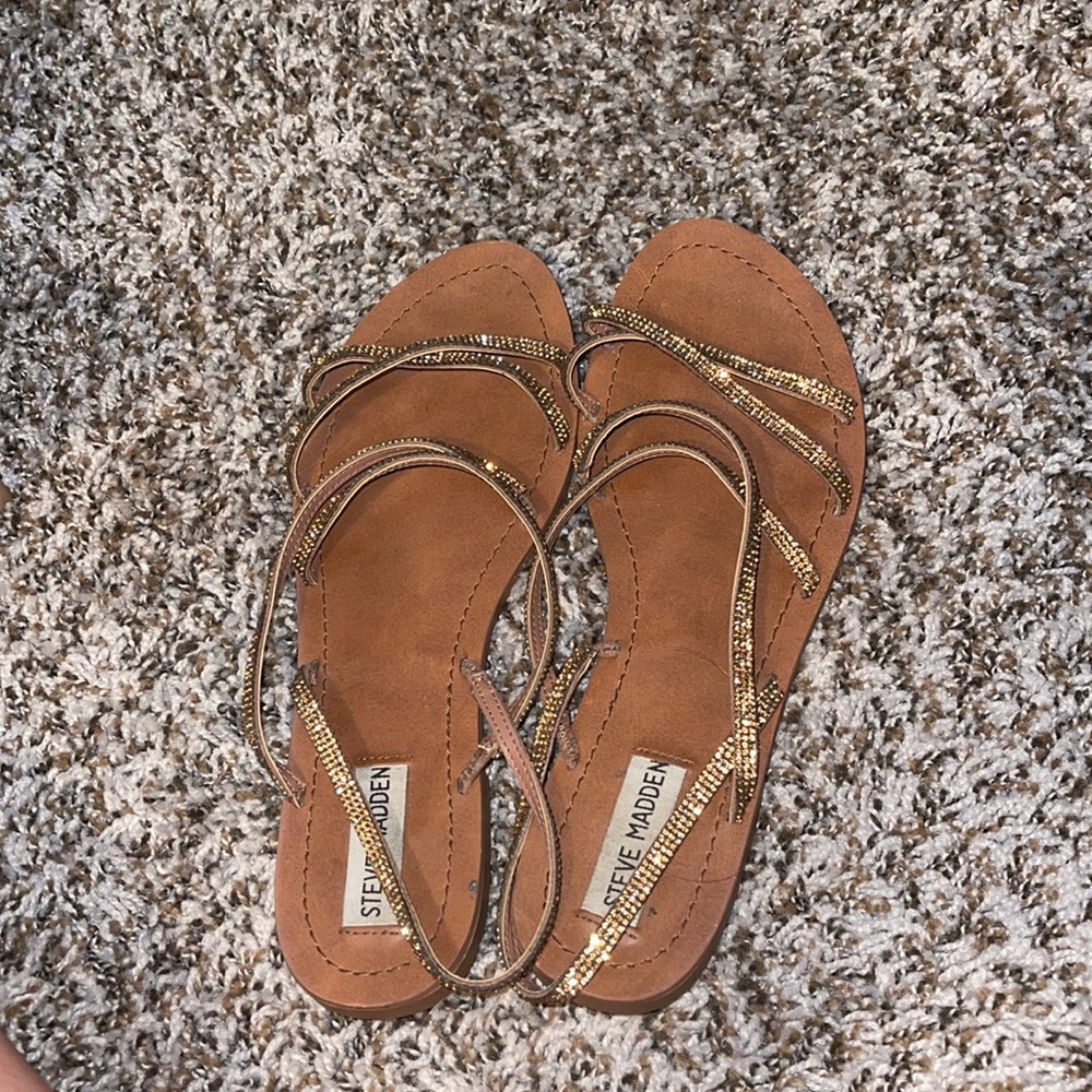 Rhinestone sandals